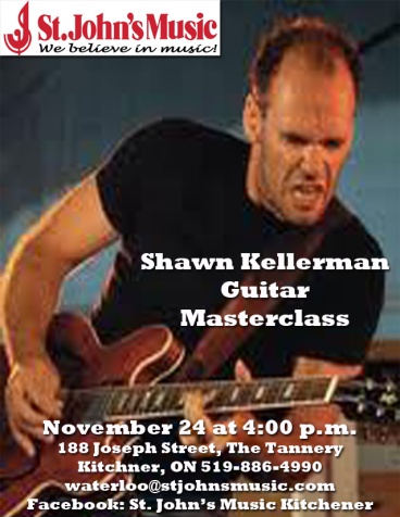 Shawn Kellerman Master Class this Saturday!!!